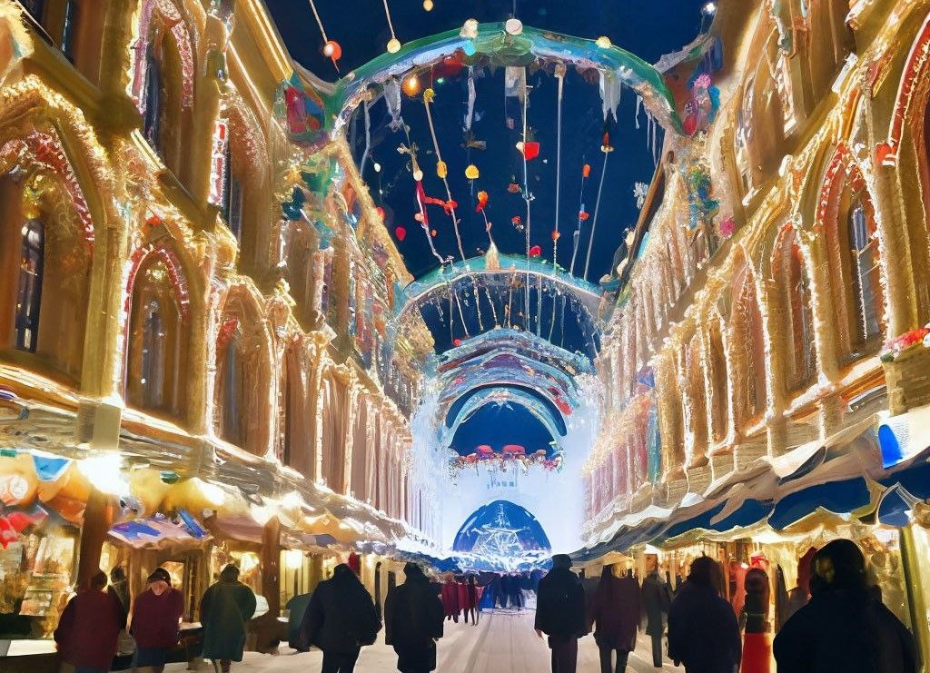 Лучшие новогодние ярмарки Москвы 2023-2024 - Вызов Деда Мороза и Снегурочки 2024