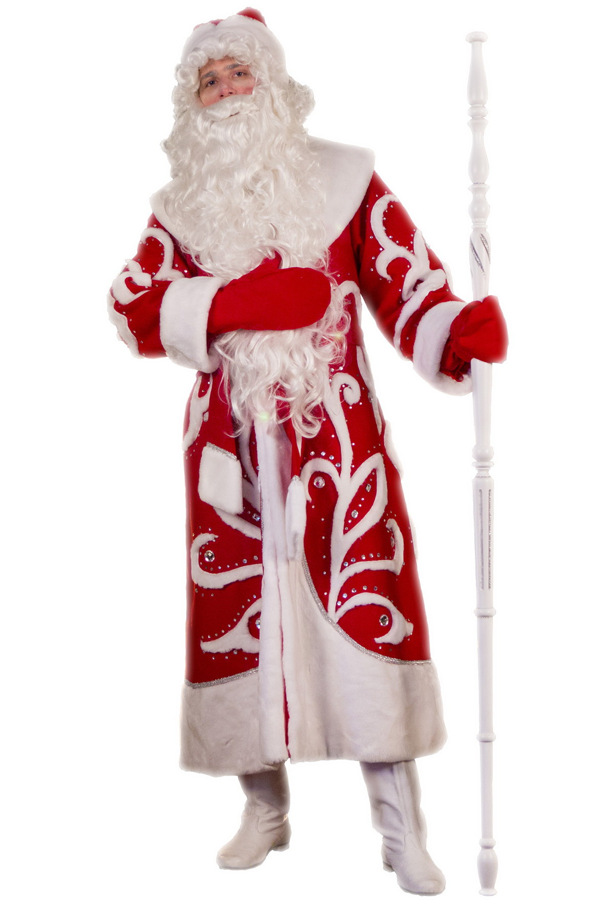 Дед Мороз и Снегурочка. Модель костюма «Кремлевский»