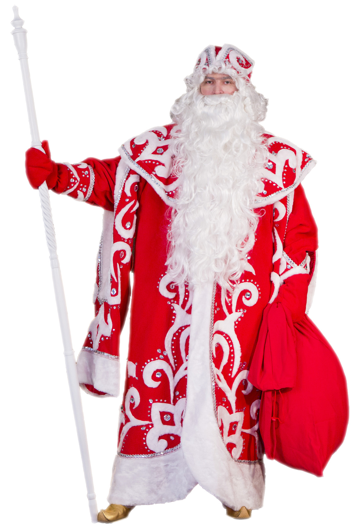 Дед Мороз и Снегурочка. Модель костюма «Кремлевский Люкс»