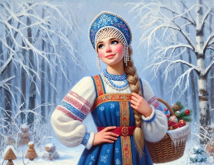 История Снегурочки: откуда появилась внучка Деда Мороза? - Вызов Деда Мороза и Снегурочки 2025-2026