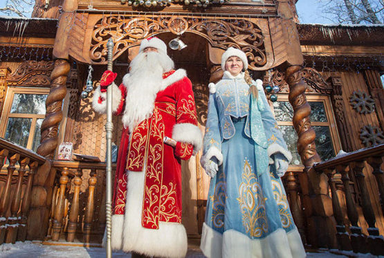 Самые известные резиденции Деда Мороза в России - Вызов Деда Мороза и Снегурочки 2025-2026