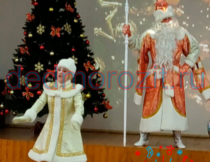 Служба заказа Деда Мороза и Снегурочки «Дед Морозит». Выступления в офисе