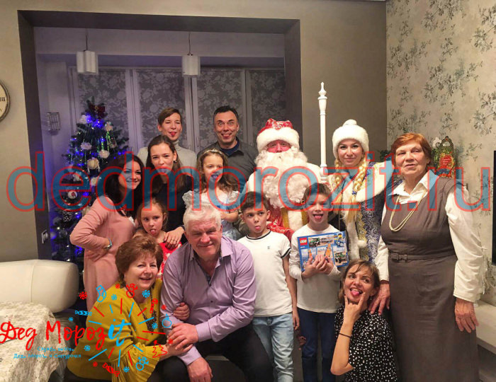 Служба заказа Деда Мороза и Снегурочки «Дед Морозит». Выступления дома