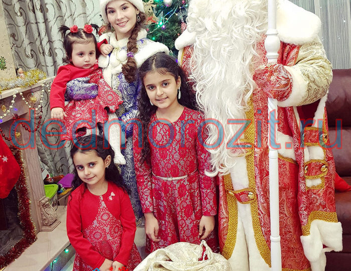 Служба заказа Деда Мороза и Снегурочки «Дед Морозит». Выступления дома