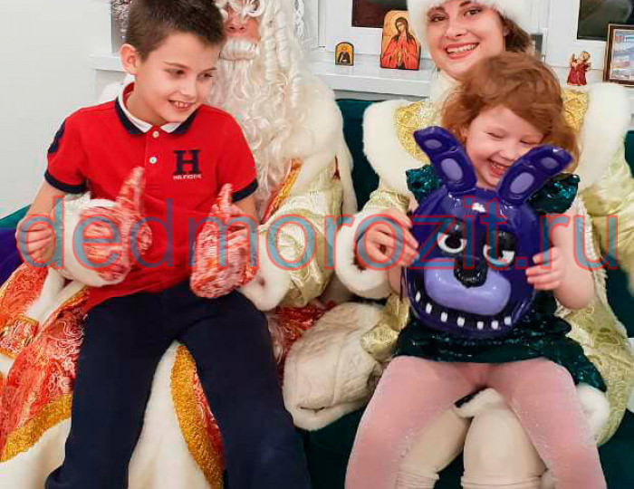 Служба заказа Деда Мороза и Снегурочки «Дед Морозит». Выступления дома
