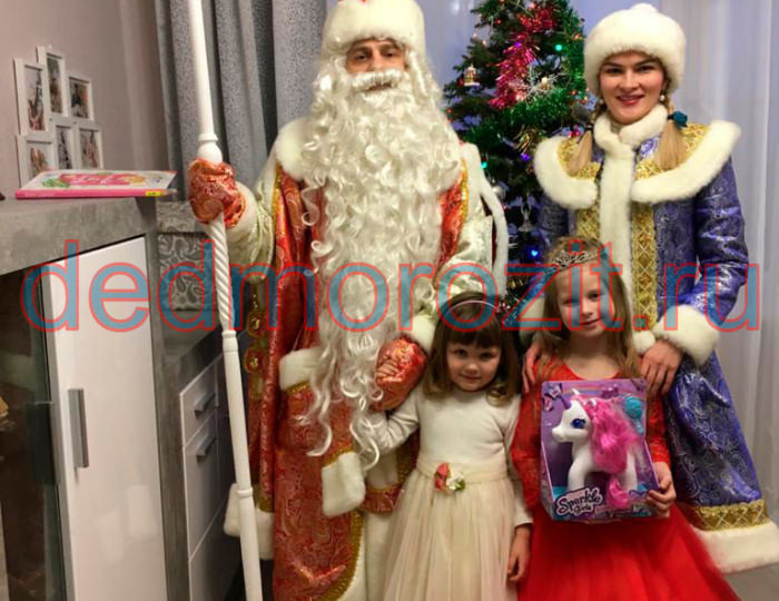 Служба заказа Деда Мороза и Снегурочки «Дед Морозит». Выступления дома
