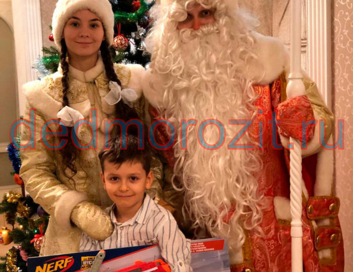 Служба заказа Деда Мороза и Снегурочки «Дед Морозит». Выступления дома