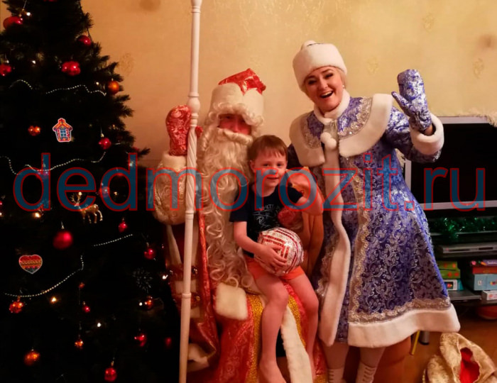 Служба заказа Деда Мороза и Снегурочки «Дед Морозит». Выступления дома